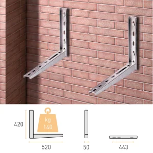 Konzole (pár) žárový pozink 52cm